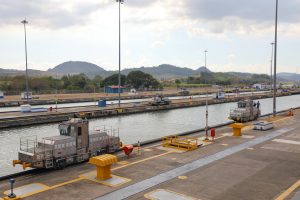 Miraflores Locks treintjes