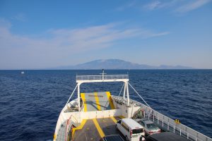 Kefalonia in de verte