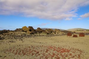platliggende moai