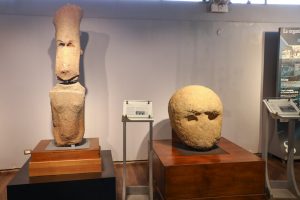 beelden in Museo Rapa Nui