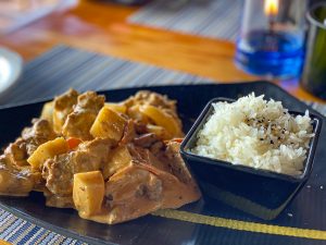 vis in rode curry