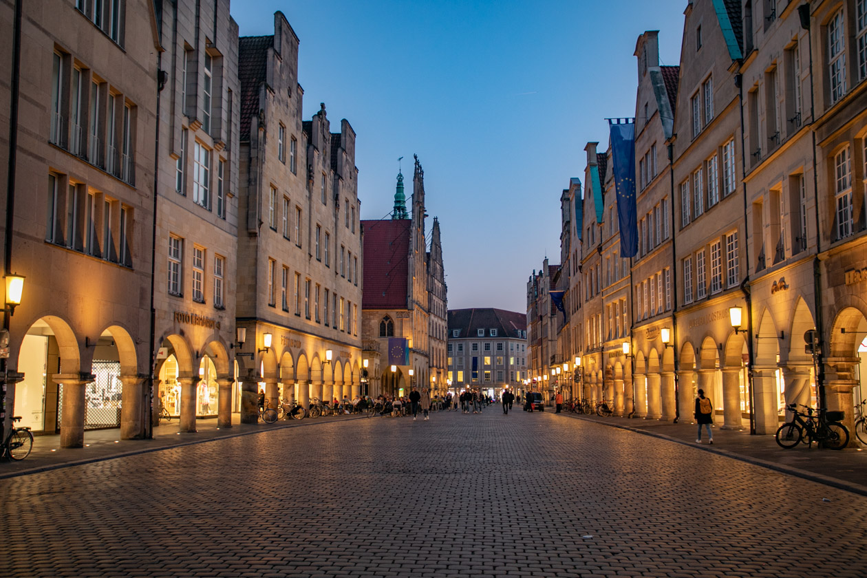 Münster by night