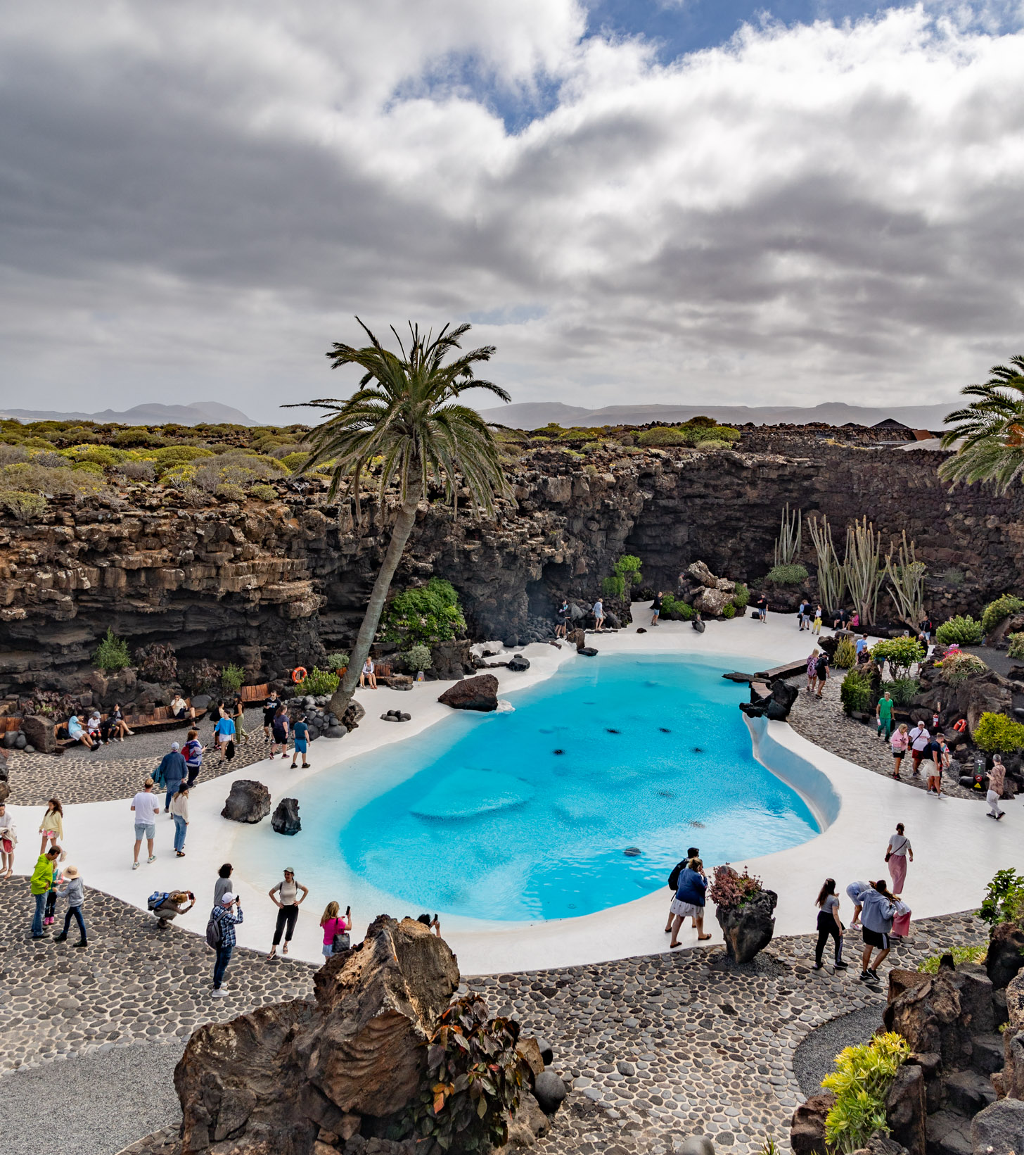 zwembad bij Jameos del Agua