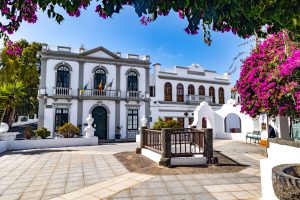 Plaza Leon y Castillo in Haria