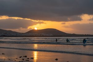 Playa de Famara sunset
