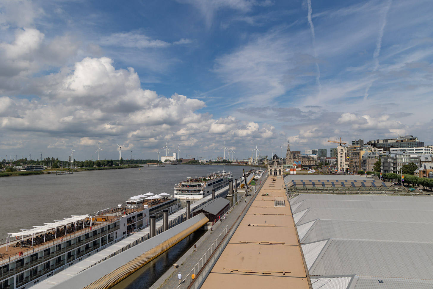 Het Steen uitzicht vanaf het panoramaterras