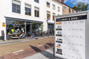 fiets ophalen