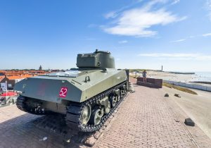 Tank bij Westkapelle
