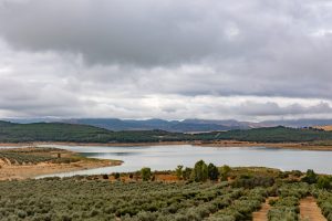 landschap onderweg