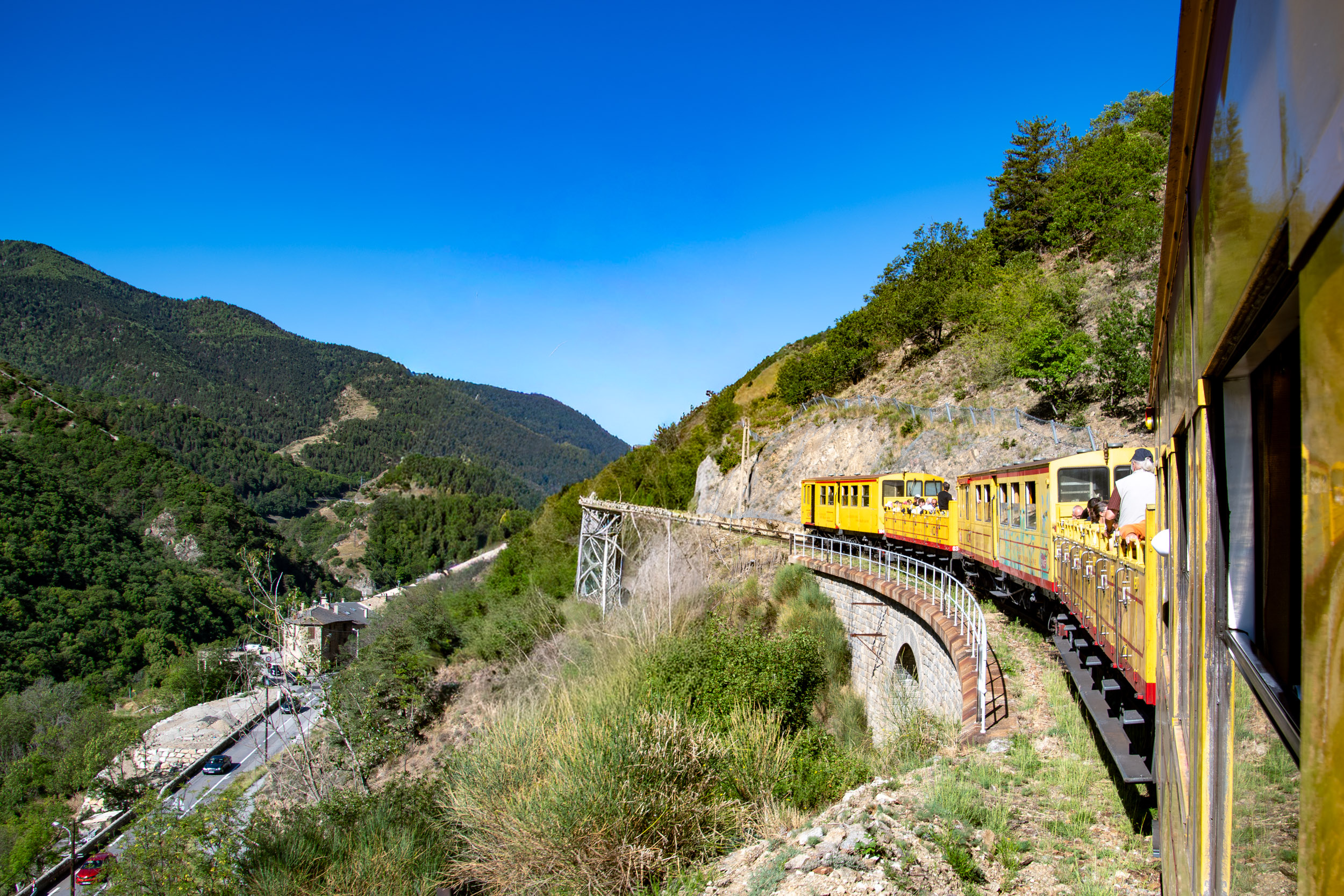 Train Jaune in 12 uur, Villefranche-de-Conflent