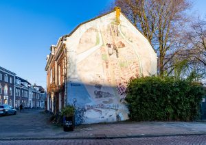 muurschildering 1e Daalsedijk