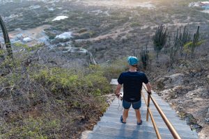 wandeling naar beneden