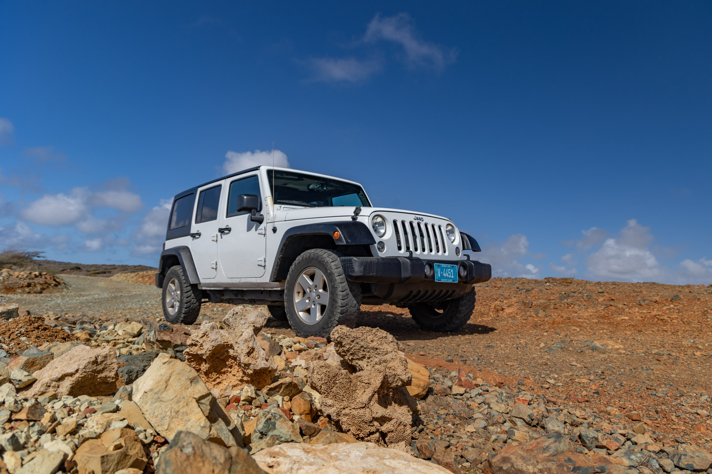 Dwars door de natuur van Aruba met een 4x4