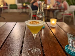 Pisco Sour bij Quinta del Carmen