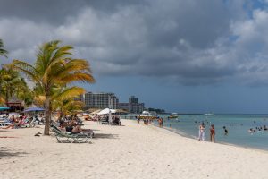 strand op Aruba