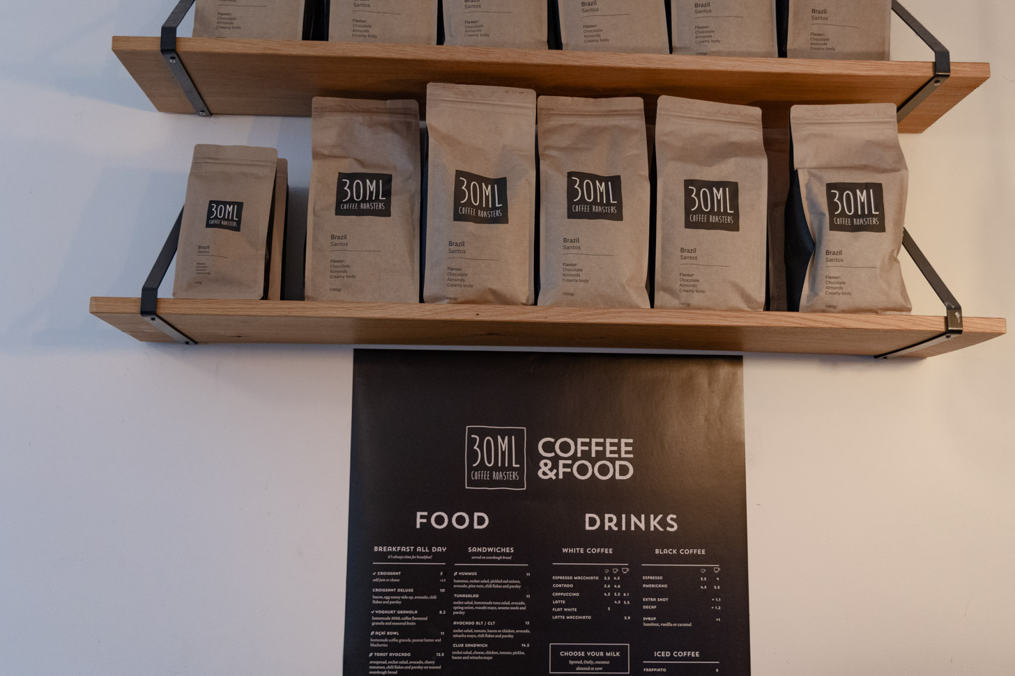 koffie bij 30ML