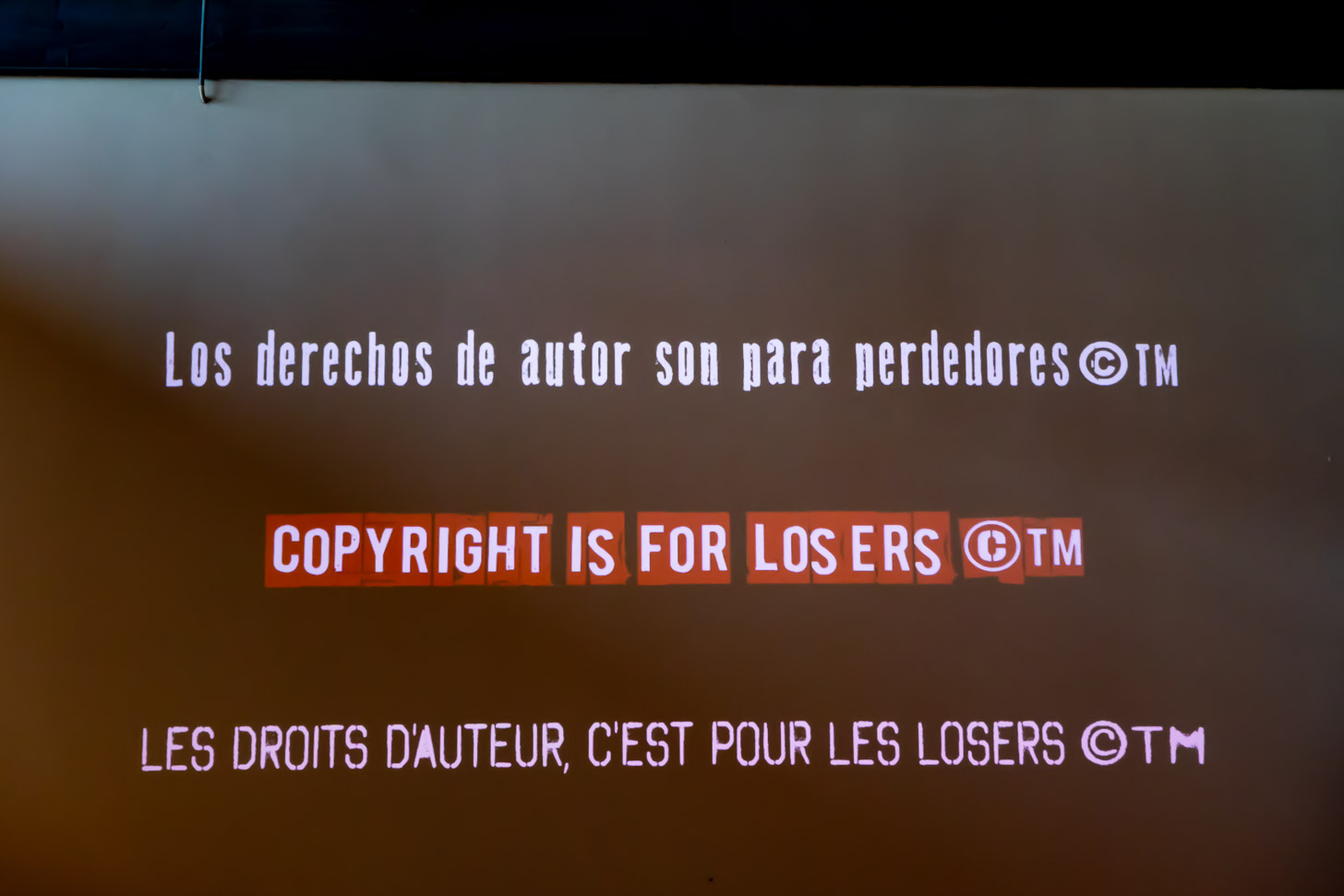 Copyright is for losers