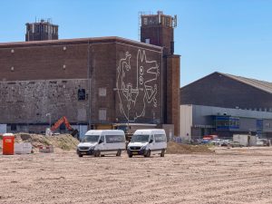 muurschildering van Keith Haring