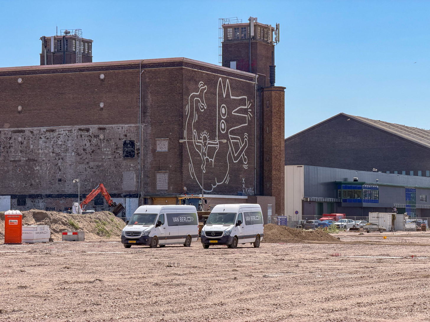 muurschildering van Keith Haring