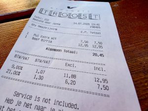 lunch bij Brouwerij Troost