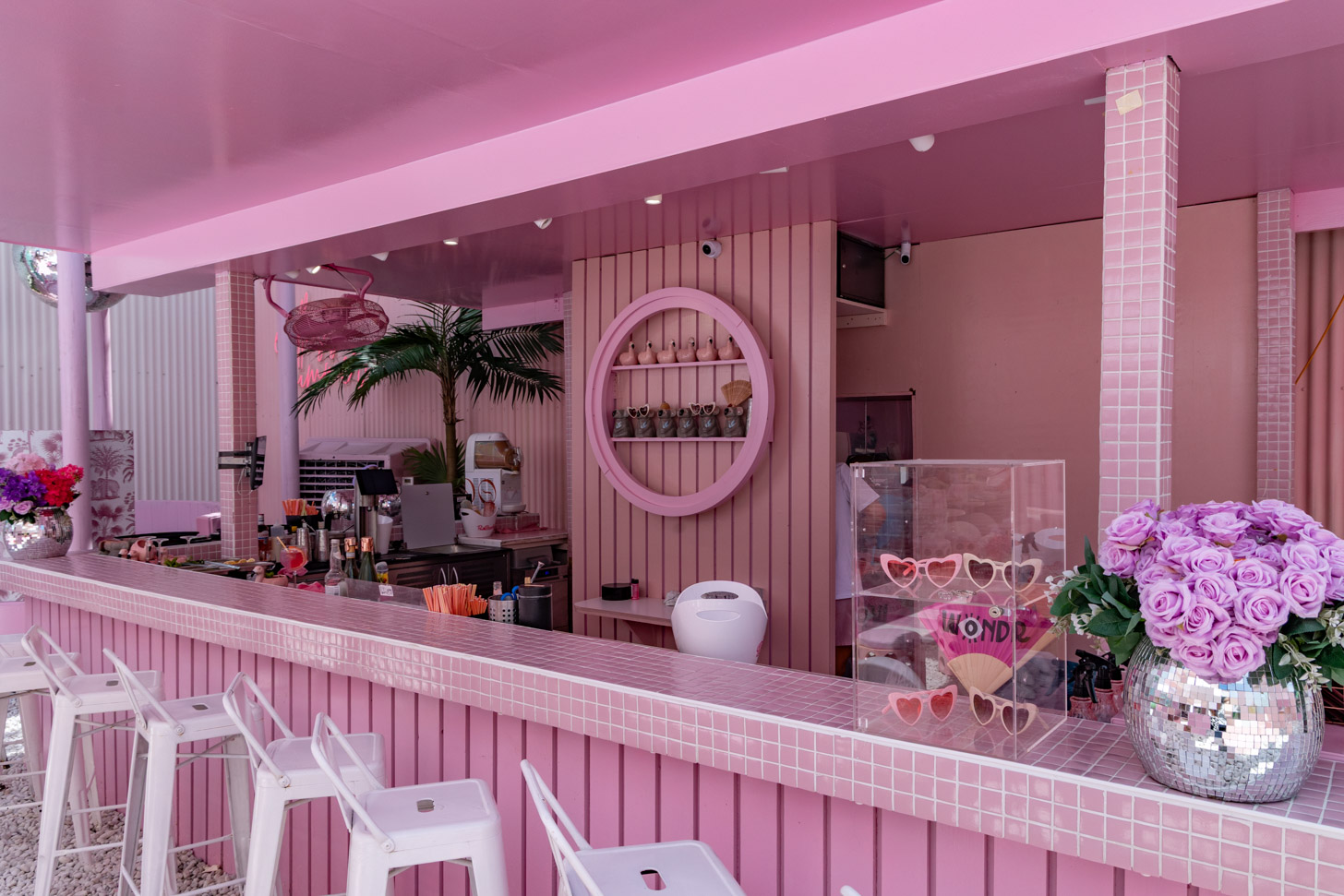 12:50 uur - Pink Beach