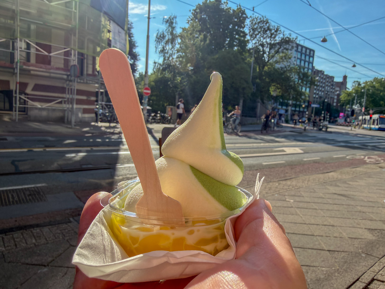 18:25 uur - matcha time