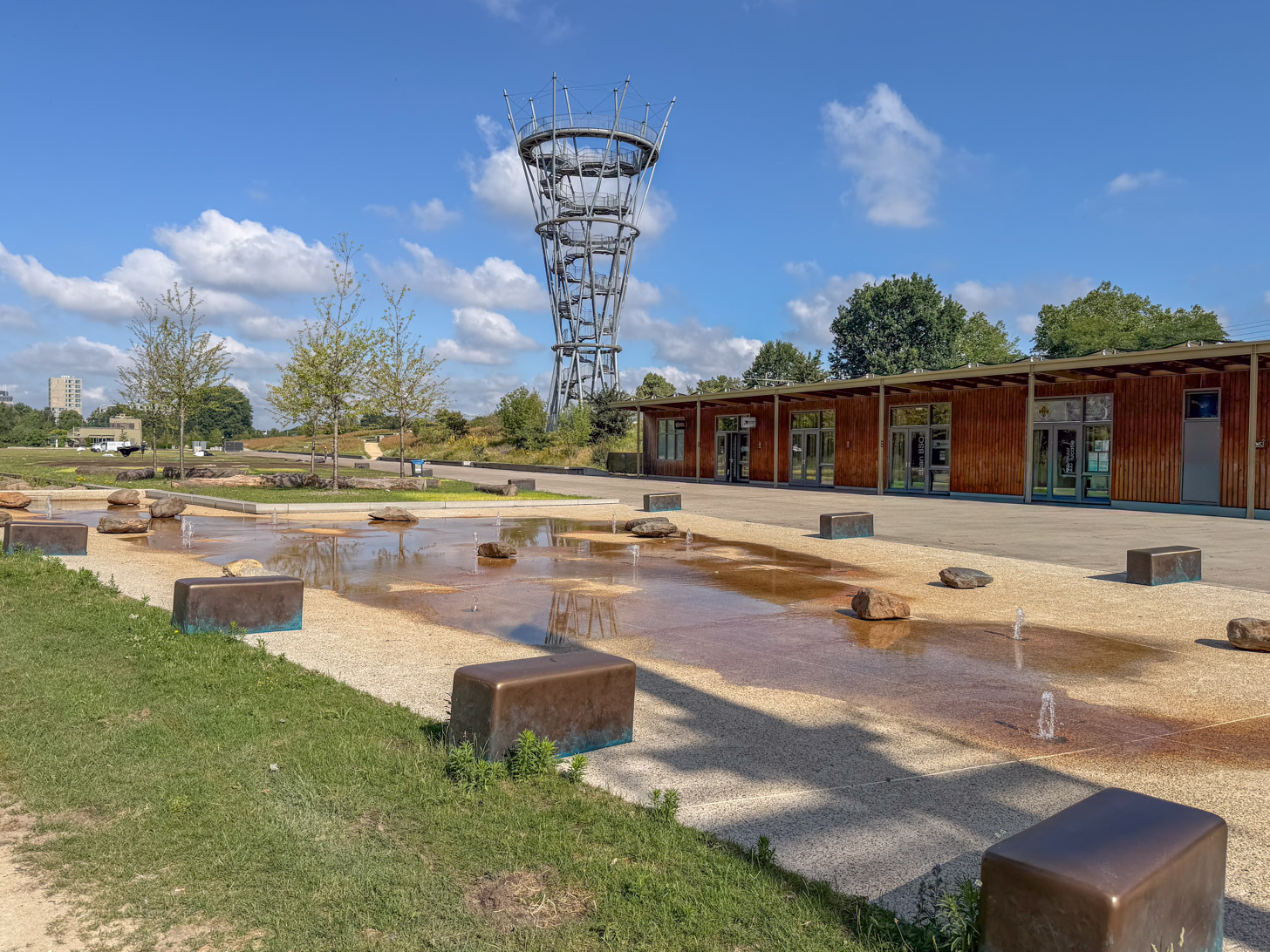 wandeling door het Spoorpark