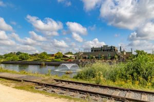 wandeling door het Spoorpark