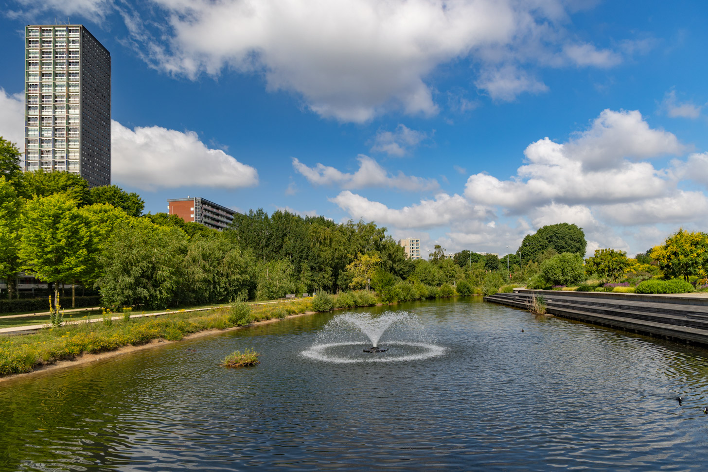 wandeling door het Spoorpark