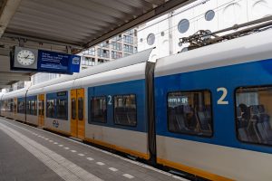 13:20 uur - trein richting Delft