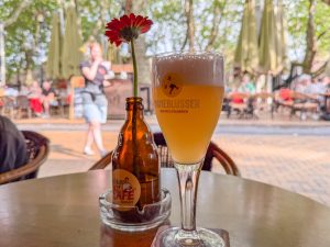 17:20 uur - biertje op de Beestenmarkt
